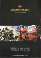 London Bus Museum Leaflet